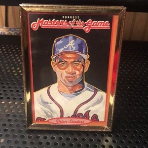Deion Sanders Baseball Picture Frame